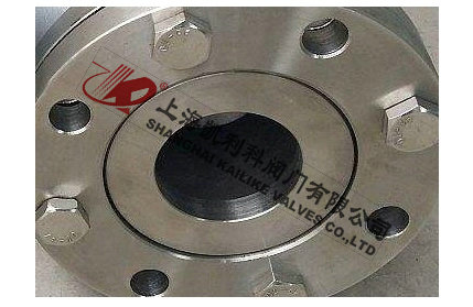 上展式放料阀底部细节